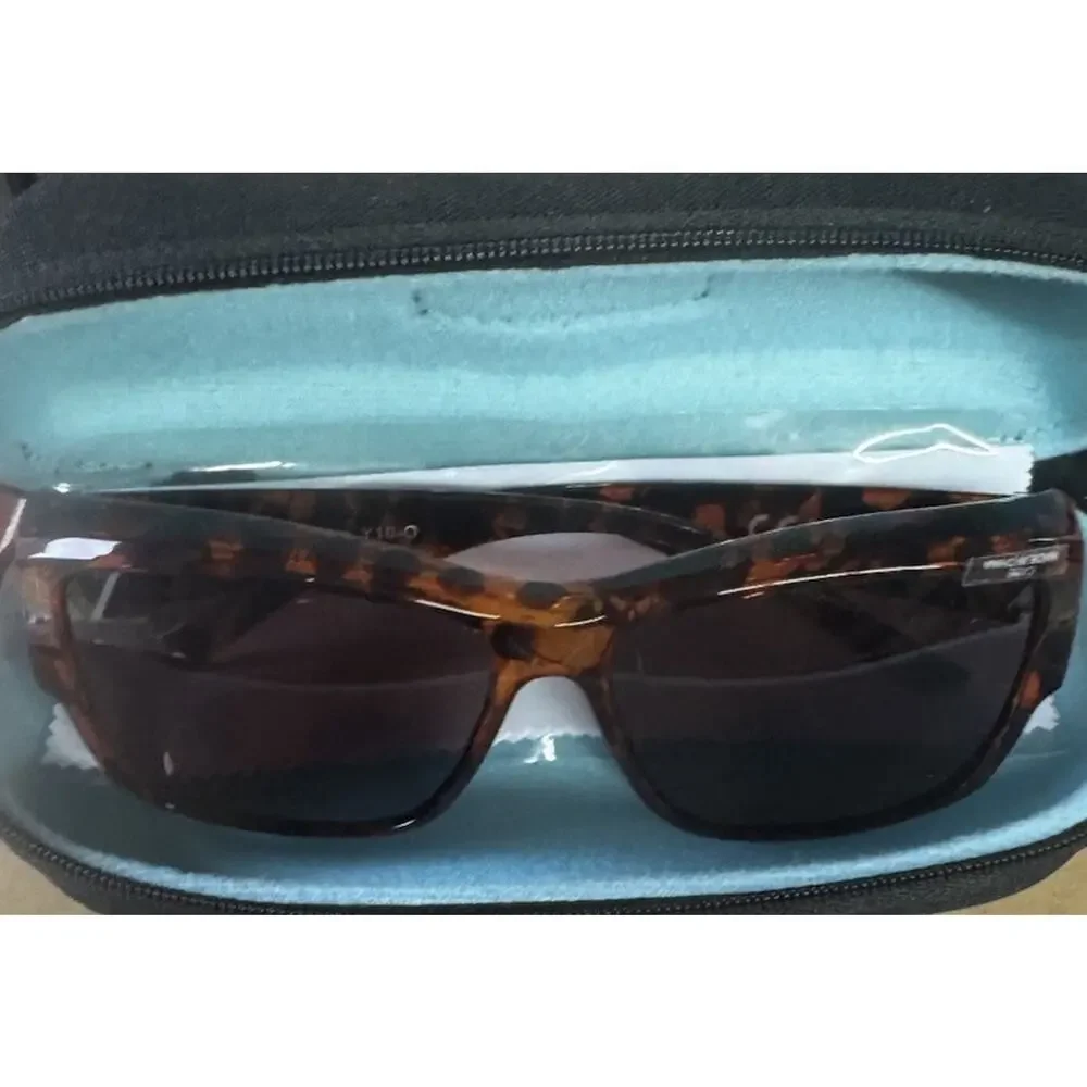 TheraSpecs Tahoe Migraine Light Sensitivity Glasses V40 Tortoise- New With Case
